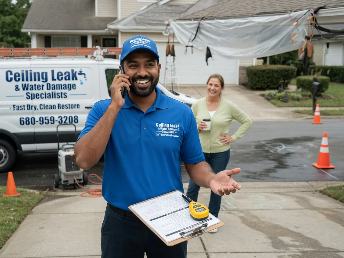 Ceiling Leak Cleanup Mooresville, NC FAQs